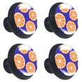 thumbnail image 2 of 4 Pcs Lemon Knobs for Kitchen Cabinet Cupboard Dresser Bookcase Drawer Pulls Handles Round Home Decor, 2 of 8