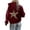 A-Red1048, variant on XIAOCHA Women's Leopard Star Print Hoodie Oversized Long Sleeve Hooded Pullover Top Plush Bold Street Hoodies