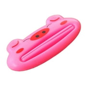 Farfi Cartoon Frog Manual Bathroom Tube Rolling Holder Dispenser Toothpaste Squeezer (Random Color)