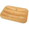 thumbnail image 2 of Aquasentials Wooden Soap Dish (2 Pack), 2 of 2