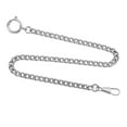 thumbnail image 4 of Men's Silver-Tone Mechanical Hand Wind Railroad Pocket Watch # GWC14100S, 4 of 4