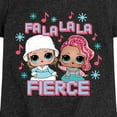 thumbnail image 3 of Lol Surprise! - Fa La La La Fierce - Toddler & Youth Girls Short Sleeve Graphic T-Shirt, 3 of 5