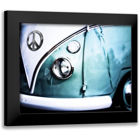 Sophie 6 18x15 Black Modern Framed Museum Art Print Titled - Peace Wheels