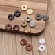 thumbnail image 5 of 100PCS Espejo Nail Cap Tornillo Phillips Tornillo Cubierta decorativa Tapa de plástico, marrón, 5 of 5