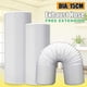 thumbnail image 3 of Manguera de aire acondicionado portátil, manguera de ventilación de escape de CA flexible de 150 mm de diámetro y 2 m de longitud, piezas de aire acondicionado con rosca en sentido, 3 of 5