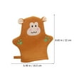thumbnail image 2 of LABSERRON 4Pcs Exfoliating Loofah Mit Towel for Kids with Polyester Cotton and Smooth Body Functionality, 2 of 8