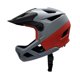 thumbnail image 3 of Casco de bicicleta de cara completa, gorra unisex transpirable, casco de bicicleta de montaña ligero rojo gris, 3 of 8