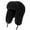 Black, variant on REDESS Women's Trapper Hat Winter Warm with Faux Fur and Ear Flaps Winter Hat,Black