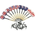 thumbnail image 2 of 12PCS Soft Tip Darts With National Flag Flights For Electronic Dartboard With 36 Extra Tips, 2 of 10