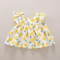 thumbnail image 2 of Baby Girl Clothes Infant Girls Outfits Printed Flare Sleeve T-shirt Tops+Shorts Toddler Outfits, 2 of 5