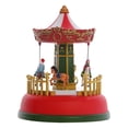 thumbnail image 4 of Regalos de Navidad Que Brillan , Adornos Navideño Decoración Del Carrusel Zulema Carrusel de música brillante, 4 of 8