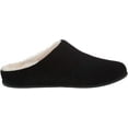 thumbnail image 3 of Fitflop Chrissie Women's Suede Shearling Slippers N28-001, 3 of 6