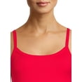 thumbnail image 3 of No Boundaries Ribbed Cami Top, 1 or 5-Pack, Women's, 3 of 5