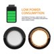 thumbnail image 5 of Lámpara De Pared De 8 W, Semicírculo, Luz Blanca Cálida, Aplique De Pared, Carcasa Negra, Ac85-265V, Ip65, Clasificación Impermeable Para Tienda De Restaurante En Casa Noticed HA018286-00, 5 of 7