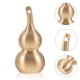 thumbnail image 5 of Colgante de la llave del coche de la calabaza del codo de cobre amarillo de la manera que cuelga el colgante con la cuerda - tamaño cepillado sólido grande (de oro), 5 of 7