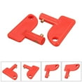 thumbnail image 2 of 5Pcs Spare Key for Battery Disconnect Switch, Isolator Cut Off Power Kill Master Battery Switch for Car Van Boats Red, 2 of 10