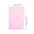thumbnail image 3 of Gifts for Women Clearance YOHOME A6 PU Leather Notebook Binder,Mini Binder Refillable Paper with Pretty Ring Binders, Binder Cover for Personal Planner Budget Organizer Purple One Size, 3 of 4