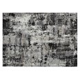thumbnail image 2 of Addison Rugs Chantille Indoor/Outdoor Transitional Abstract Black Washable Rectangle Rug, 1'8" x 2'6", 2 of 6