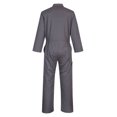 thumbnail image 2 of Portwest S999 Men's Work Coveralls - Protective Polycotton Overalls Durable Workwear Boiler Suit for Mechanics Warehouse Garages DIY Zoom Gray, Large, 2 of 6