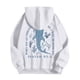 thumbnail image 4 of MHFRRA Sudadera con Capucha Gráfica para Mayor Estilo y Comodidad Blanco, 4 of 5