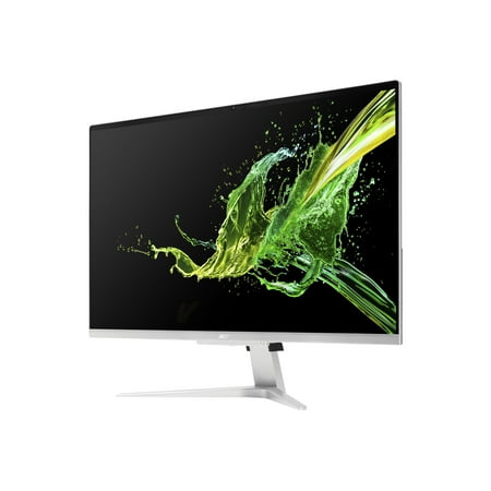 Acer Aspire C 27 C27-962 - All-in-one - Core i5 1035G1 / up to 3.6 GHz - RAM 12 GB - SSD 512 GB - GF MX130 - Gigabit Ethernet, IEEE 802.11ac Wave 2 - 802.11a/b/g/n/ac Wave 2, Bluetooth 5.0 - Win 10 Home 64-bit - monitor: LED 27" 1920 x 1080 (Full HD) - black