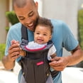 thumbnail image 5 of Infantino Swift Classic Baby Carrier with Pocket and Wonder Cover Bib, 2-Position, Unisex, 8-25 lb, Black, 5 of 12