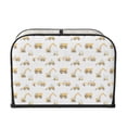 thumbnail image 2 of Haiem Dump Truck Print Toaster Covers 4 Slice Wide Slot,Bread Dust Cover & Fingerprint Protection,Bread Machine Cover,Appliance Covers, 2 of 7