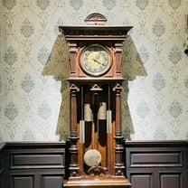 STOBOK Floral Pattern Clock Weights Metal for Wall Clock 1 Set