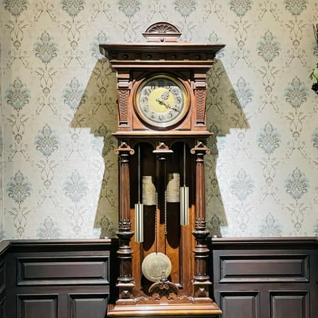 ULTNICE 1 Set Decorative Hammer Golden Metal Artistic Elegant for Grandfather Clock Office Space