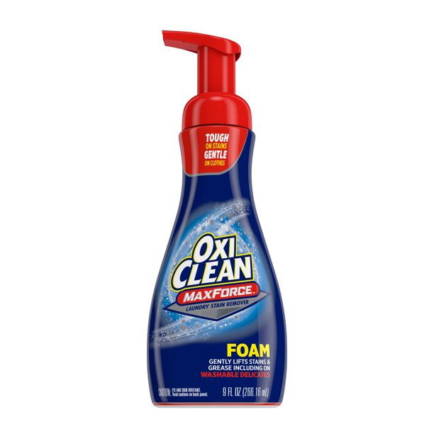 OxiClean Max Force Foam Laundry PreTreater, 9 oz