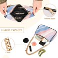 thumbnail image 2 of FORMRS Womens Shoulder Bag with Chain Strap Clutch Purse Cute Tote Handbag, Abstract Blue, 2 of 7