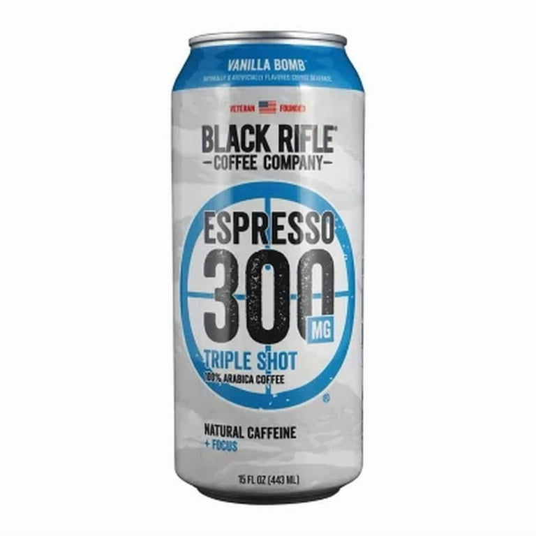 Black Rifle Coffee Company Espresso Vanilla, 15 Fl. Oz., 300 mg