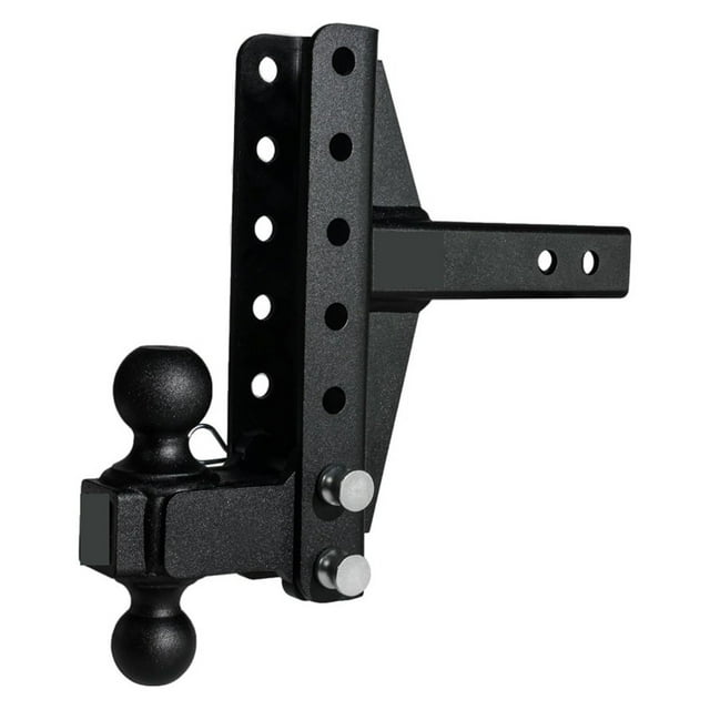 Hitches 2.0" Adjustable Medium Duty Trailer Hitch (14,000 lb.Rating)Offset 4"and 6" Drop/Rise