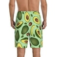 thumbnail image 4 of Lsque Avocado With Seeds Mens Sleep Pajama Shorts,Short Pajama Pants, Cotton Ultra-Soft Knit-4X-Large, 4 of 9