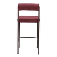thumbnail image 4 of Banco de Barra Kessa Muebles Livorno Rojo Acero 41 x 92 x 52 cm, 4 of 5