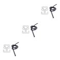 thumbnail image 3 of Sonducket Diving Hook Buckle with Bungee Stainless Rope Retainer Steel Swimming Gear Belt Equipment D-Ring Snorkeling Dive Parts Type1, 3 of 6