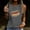 A230 Gray, variant on Retro Hot Dog Graphic Tank Top for Women Sleeveless Crewneck 4th of July Patriotic Summer Casual Relaxed Fit Independence Day USA Flag BBQ Party Summer Shirts Tops Tees