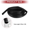 thumbnail image 5 of Unique Bargains 130PSI Max Pressure Silicone Vacuum Tubing Hose Automotive Vacuum Line High Temperature 2mm Thickness Black Silicone 13/16" 20mm ID 12FT, 5 of 6