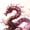 Purple Pink, variant on Metsweet Animal Dragon Twin Duvet Cover, Japanese Style Twin Bedding, Green Purple,Black Reversible,2pcs,1 Duvet Cover and 1 Pillowcase