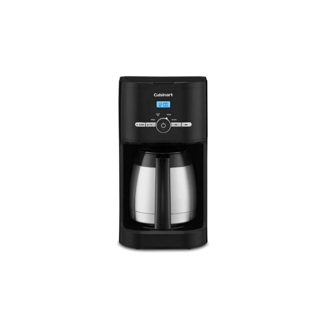 Cuisinart DCC-1170BK Cafetera Thermal Classic™ de 10 tazas, negra con filtro térmico, 10 tazas, programable
