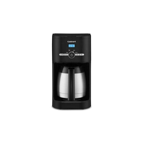 Cuisinart DCC-1170BK Cafetera Thermal Classic™ de 10 tazas, negra con filtro térmico, 10 tazas, programable