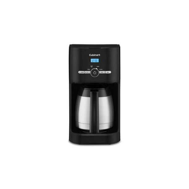 Cuisinart DCC-1170BK Cafetera Thermal Classic™ de 10 tazas, negra con filtro térmico, 10 tazas, programable