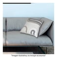 thumbnail image 4 of Cojín Decorativo Cuadrado Hometrends Ondas Bordadas, 45 x 45 cm, 4 of 4