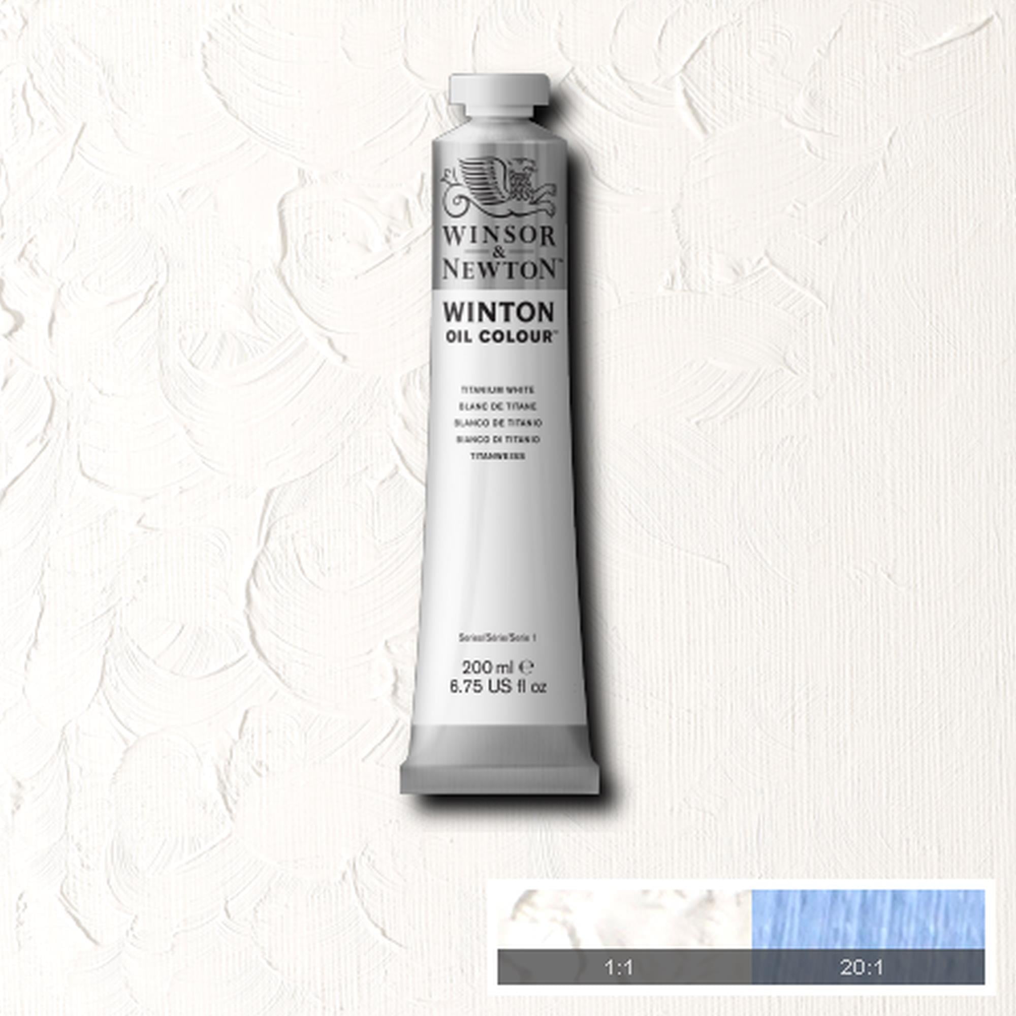 Winsor & Newton Winton Oil Paint, 6.75oz - Titanium White for sale online