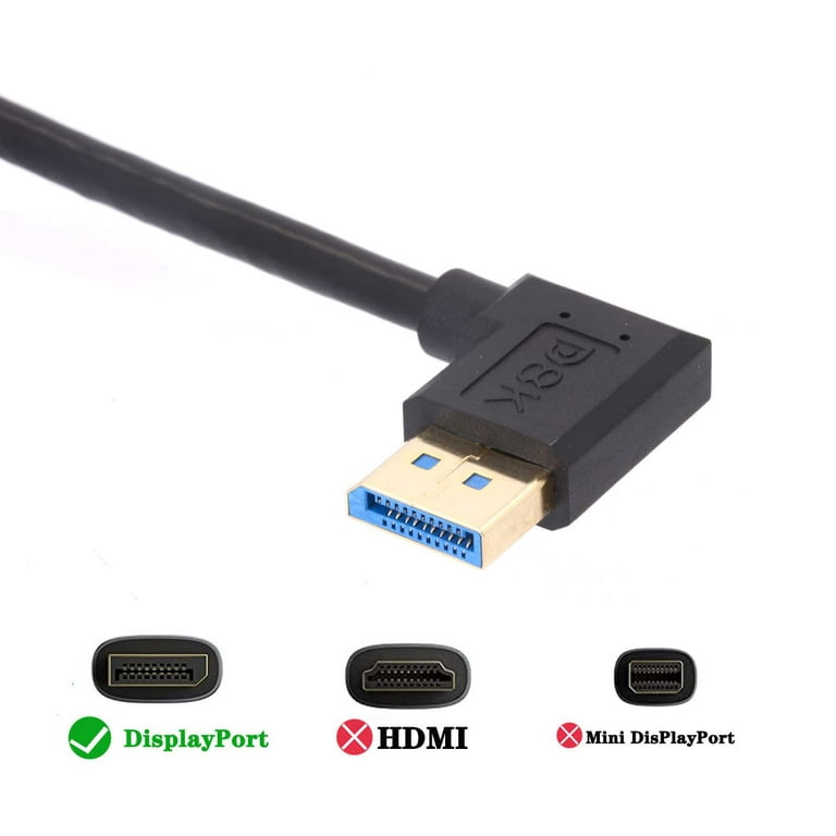 DisplayPort 2.1 Cable 8K 60/144Hz 4K 120/240Hz Video Audio Display