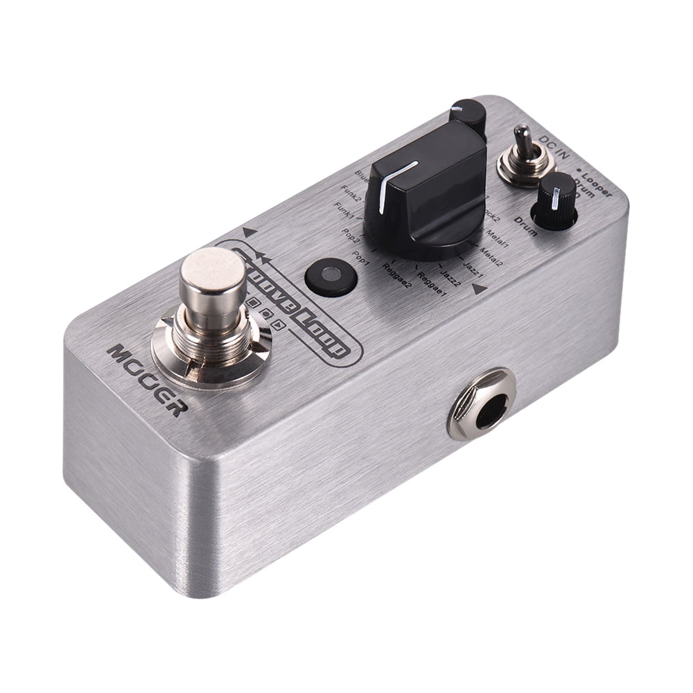 MOOER MOOER Groove Loop Micro Pedal: Compact Looper & Drum