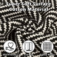 thumbnail image 3 of Tyrot Boho Area Rugs Washable Rugs Farmhouse Dining Room 2x3 Rugs Bedroom Rug, Black, 3 of 7