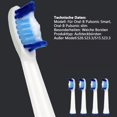 thumbnail image 4 of Replacement Toothbrush Heads, Advanced Design With Built-In Reminder, Compatible Sonic Toothbrushes, For Home And Family Use, Convenient And Portable, 4 of 5