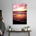 thumbnail image 2 of Great Big Canvas "Hawaii, Maui, Wailea Beach At Sunset, Pink Clouds And Reflections On Water"  by Joe Carini White Peach   Wrapped Canvas Print Wall Artwork, 2 of 7
