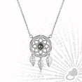 thumbnail image 3 of Collar HUOGUO, atrapasueños bohemio, 100 idiomas, te quiero, 3 of 5